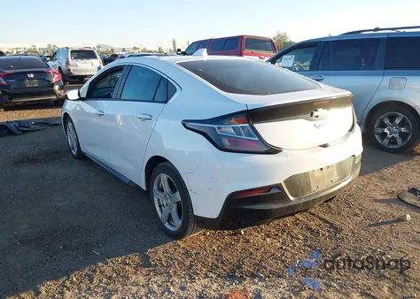 2018 Chevrolet Volt Lt из США, поврежденный, VIN 1G1RC6S55JU156936